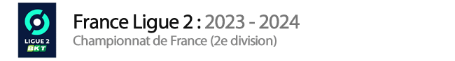 Concours de pronostics France - Ligue 2 : 2023-2024