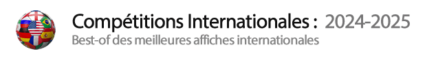 Classement Compétitions Internationales : 2024-2025