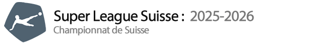 Suisse : Super League 2025-26