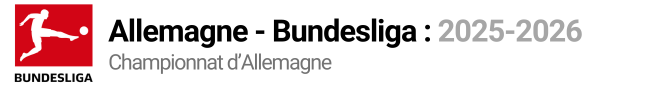 Bundesliga : 2025-2026